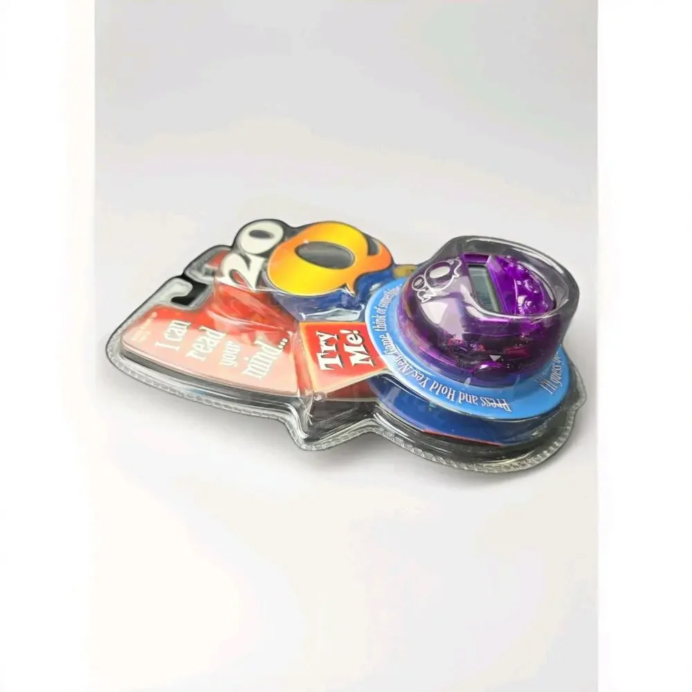NEW Vintage Radica Games 20Q Electronic Twenty Questions Game Purple 2003 Retro